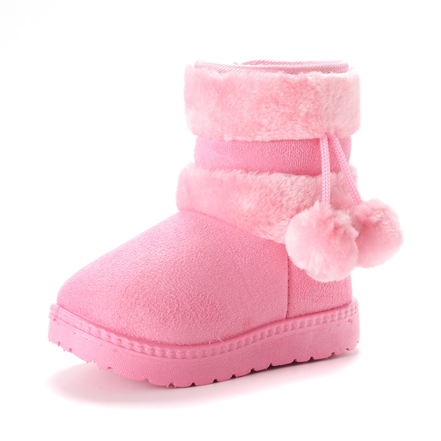 Hairball Snowy Owl Fur Toddler Boots