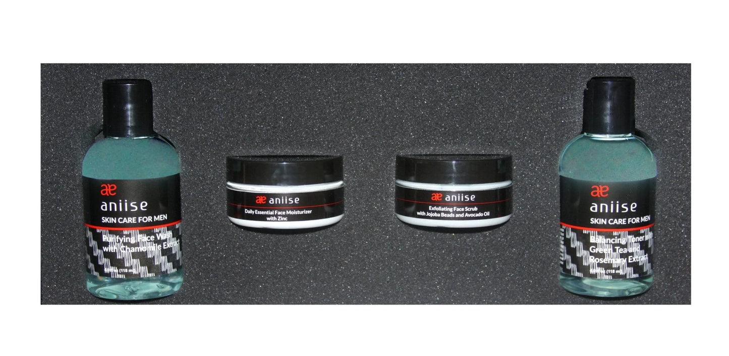 "Ultimate Men'S Grooming Kit: Essential Skincare Set for Radiant Skin"