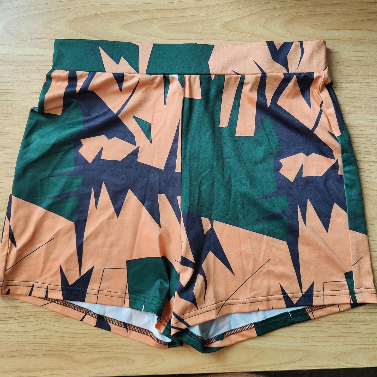 Digital Printing Vest Shorts Two-piece Set
