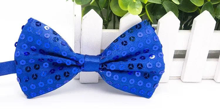 Fashion Boy Girl Men Woman Sequin Hat Bow Tie Gloves Cowboy Birthday Party Cap Jazz Dance Show Props Costume  Wedding Festival