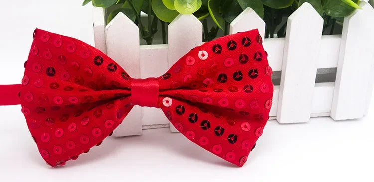 Fashion Boy Girl Men Woman Sequin Hat Bow Tie Gloves Cowboy Birthday Party Cap Jazz Dance Show Props Costume  Wedding Festival