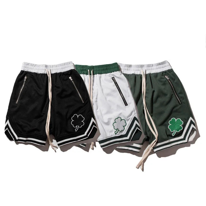 Men's casual shorts for street wear men's gym fitness shorts for joggers under fitness quick drying men's shorts