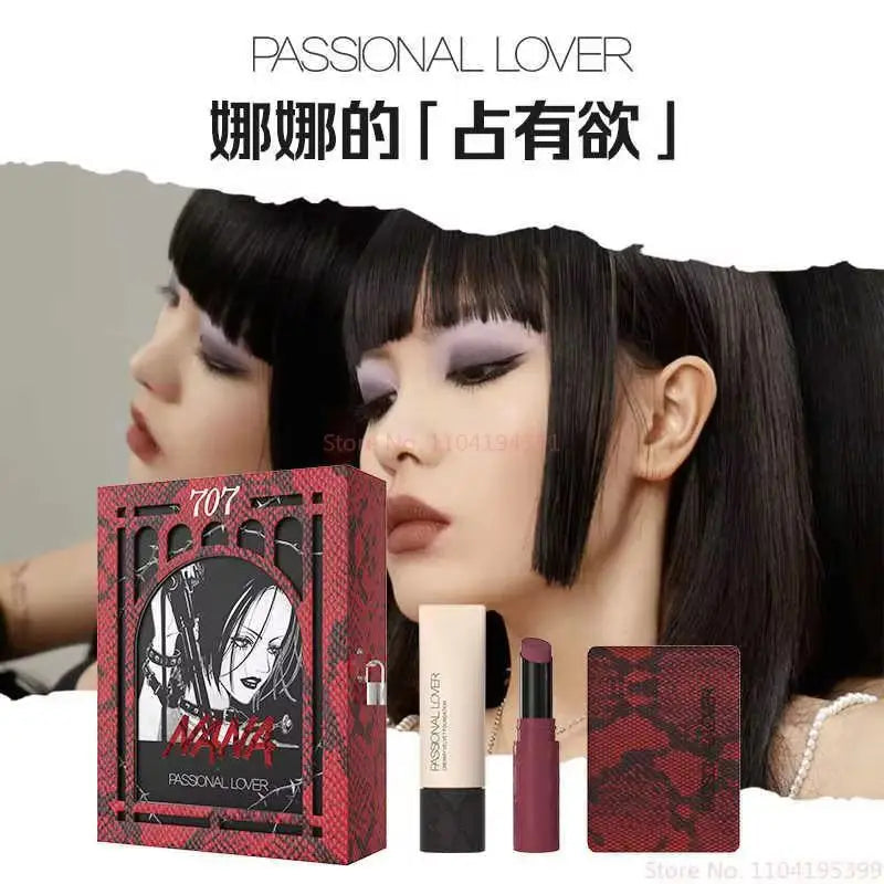 In StockAnime Nana Joint Name Makeup Gift Box Hot Girl Lipstick Foundation Eyeshadow Palette Set Sexy Long Lasting Cosmetic Gift