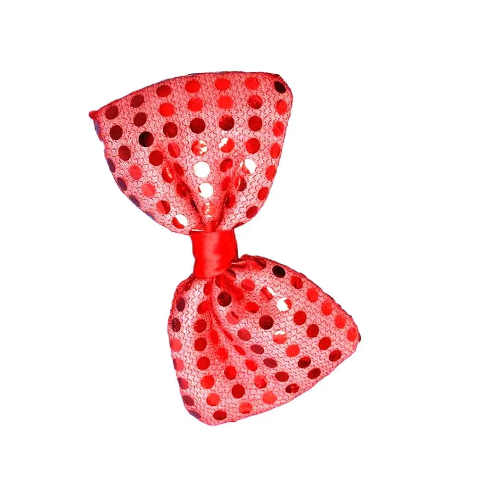 Woman Men Kids LED Light Up Sequin Fedora Jazz Hat Cap Gift Necktie Tie Neon Glow Party Bar Birthday Costume  Wedding Festival