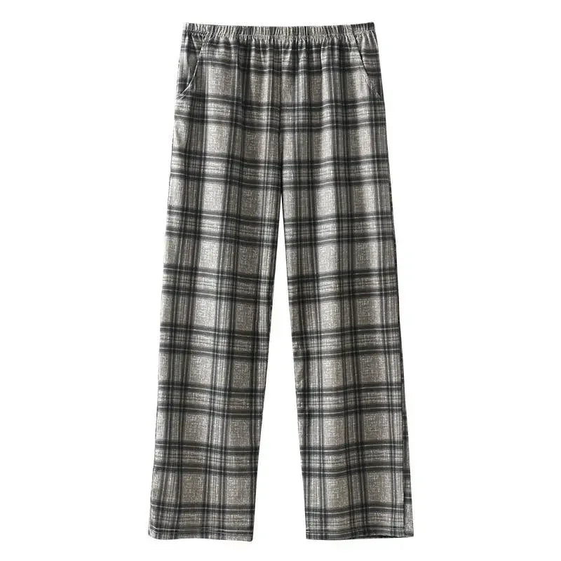 Trousers For Men Loose Cotton Wide Straight Baggy Autumn Winter Casual Pants Man Mens Clothing Luxury Y2k Harajuku Fashion Sale