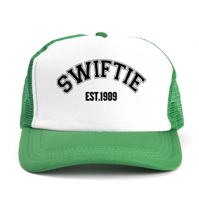 Wholesale Hot Selling 1989 Print Dad Hat Men Fashion Baseball Caps Retro Trucker  Hat Unisex Gifts Mesh Cap From Fans Party Hat