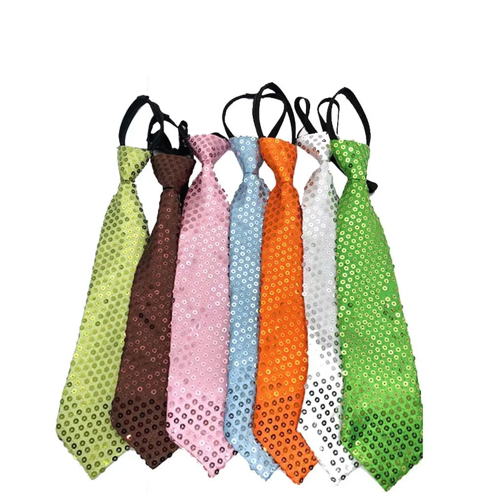 Fashion Boy Girl Men Woman Sequin Hat Bow Tie Gloves Cowboy Birthday Party Cap Jazz Dance Show Props Costume  Wedding Festival