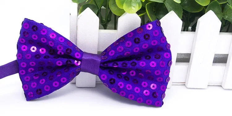 Fashion Boy Girl Men Woman Sequin Hat Bow Tie Gloves Cowboy Birthday Party Cap Jazz Dance Show Props Costume  Wedding Festival