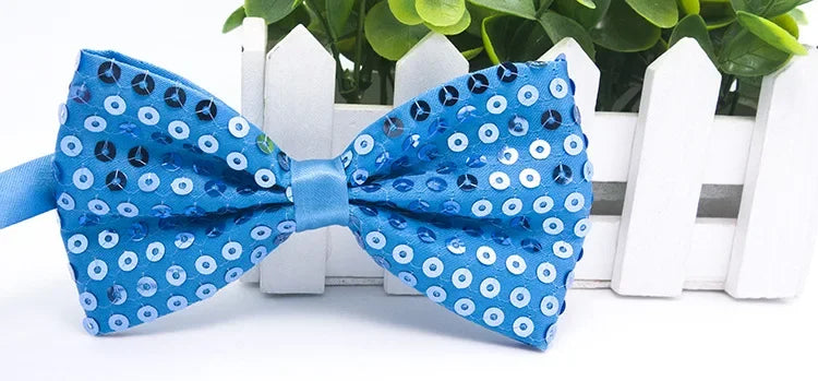 Fashion Boy Girl Men Woman Sequin Hat Bow Tie Gloves Cowboy Birthday Party Cap Jazz Dance Show Props Costume  Wedding Festival