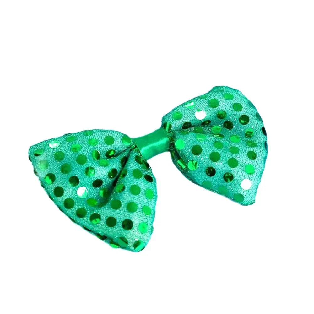 Woman Men Kids LED Light Up Sequin Fedora Jazz Hat Cap Gift Necktie Tie Neon Glow Party Bar Birthday Costume  Wedding Festival