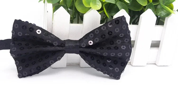 Fashion Boy Girl Men Woman Sequin Hat Bow Tie Gloves Cowboy Birthday Party Cap Jazz Dance Show Props Costume  Wedding Festival