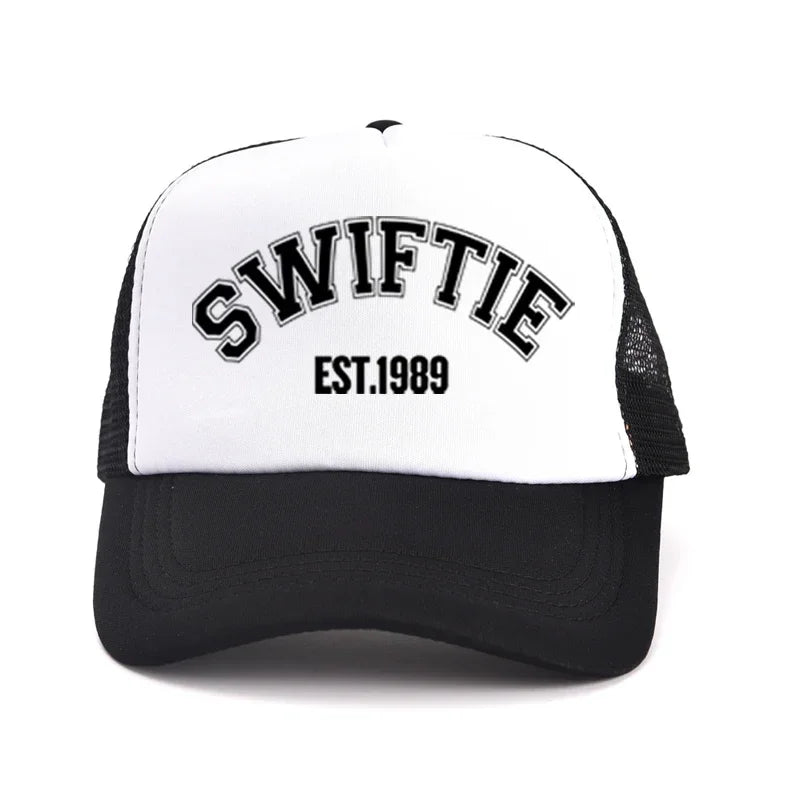 Wholesale Hot Selling 1989 Print Dad Hat Men Fashion Baseball Caps Retro Trucker  Hat Unisex Gifts Mesh Cap From Fans Party Hat