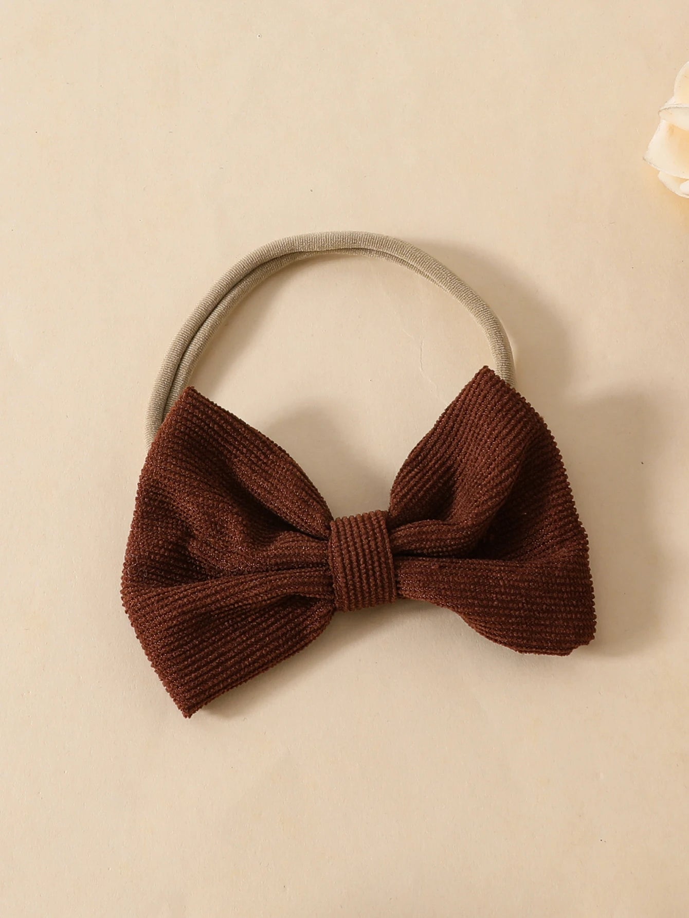 Spring Baby Girl Dress Cute Bow Tie Long Sleeves Jumpsuit+Headband 2PCS Infant Clothing Toddler Dresses Clothes for 0-18Months