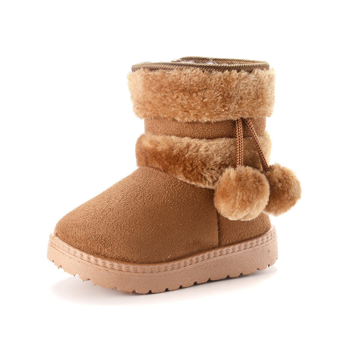 Hairball Snowy Owl Fur Toddler Boots